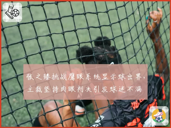 张之臻挑战鹰眼系统显示球出界，主裁坚持肉眼判决引发球迷不满